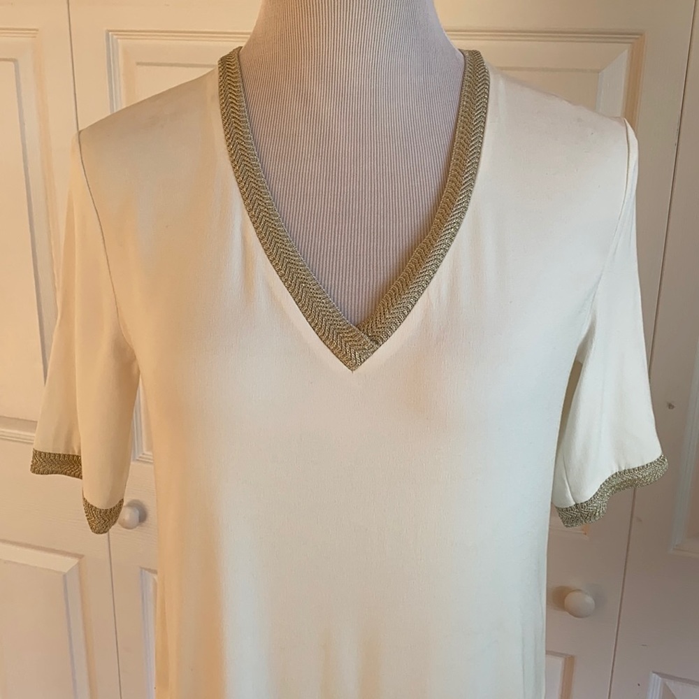 Gerard Darel Paris Off-White Harmony Dress Size France 34=US 2 - Picture 4 of 14